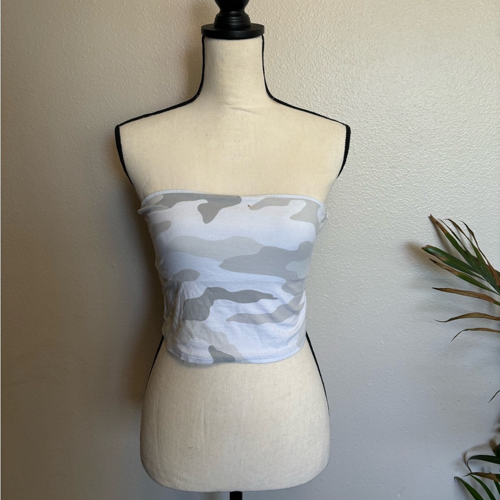 Pink Victoria secret strapless top large